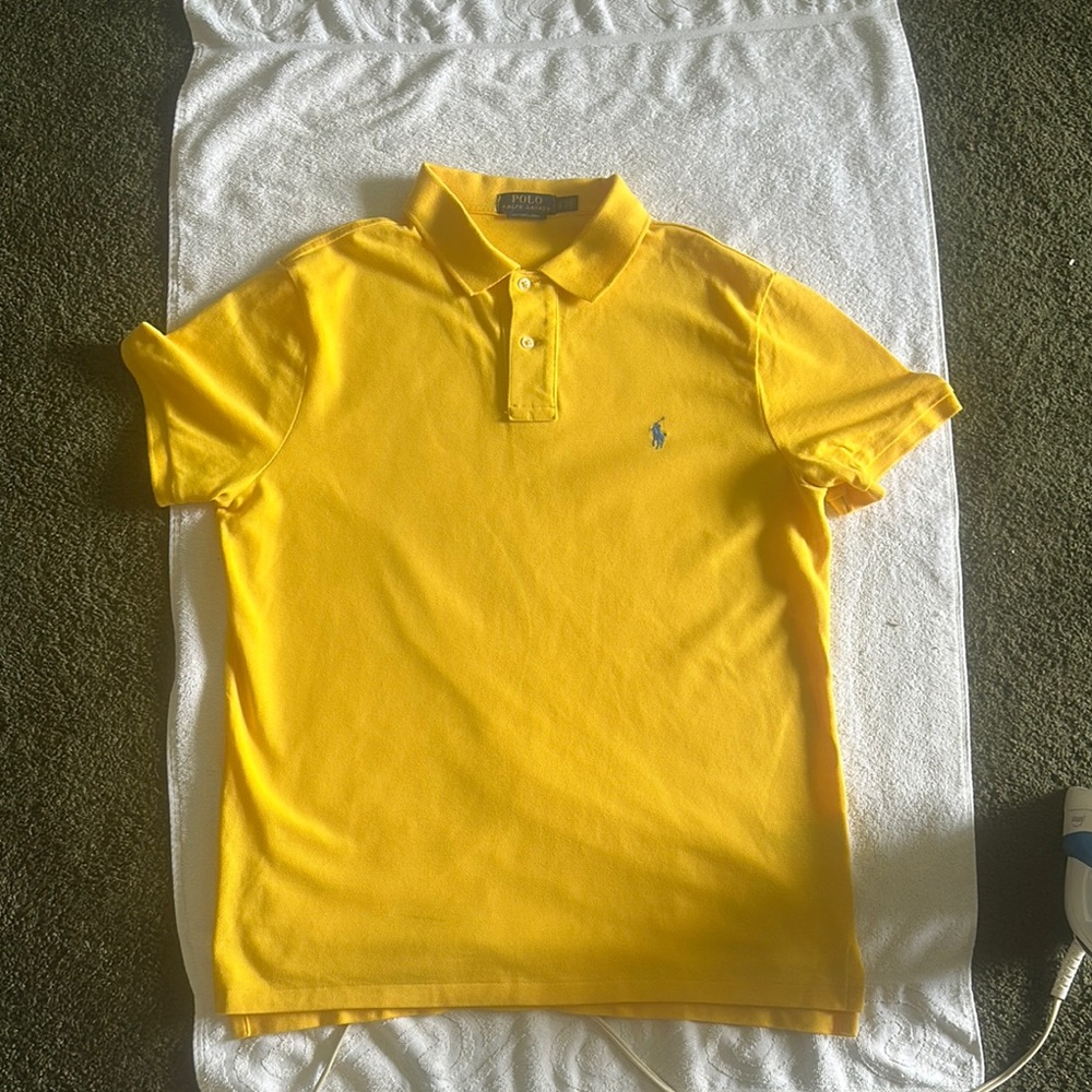 Polo by Ralph Lauren Yellow Classic Polo Shirt